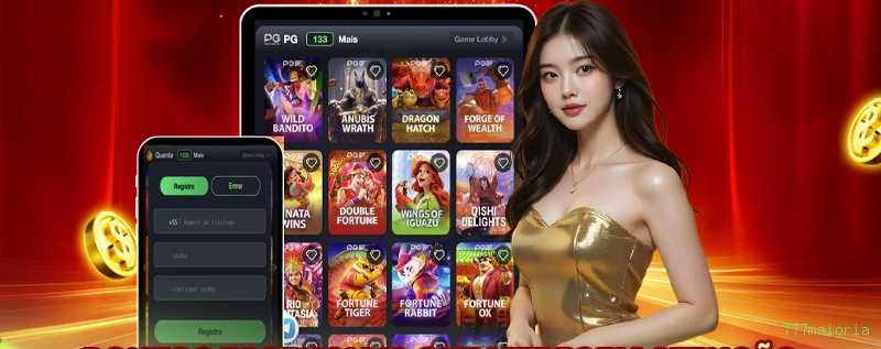 Slots Premium da PG Soft na 777maioria